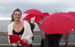 Sekswerkers strippen op Afsluitdijk op Dag van de betaalde liefde